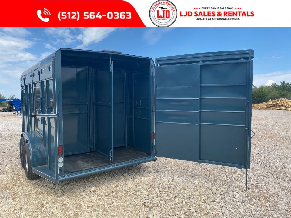New 2027 Calico Trailers - 18 X 6'8 X 7' Stock Trailer