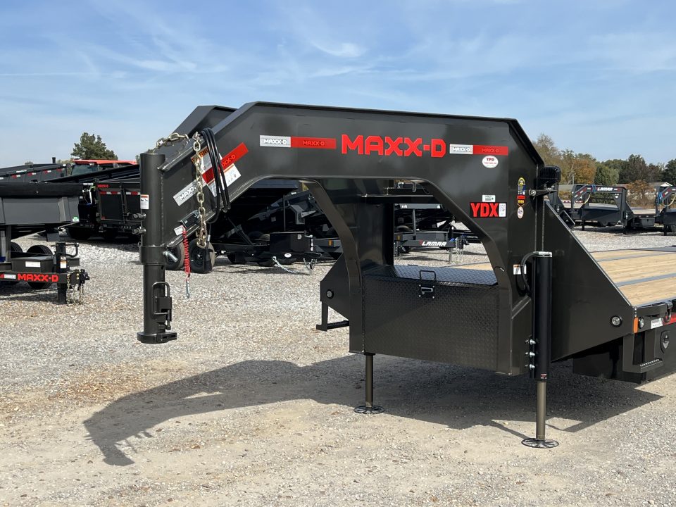 New 2027 MAXXD Hydraulic Dovetail Gooseneck Trailer | 34' x 102' 30K GVWR