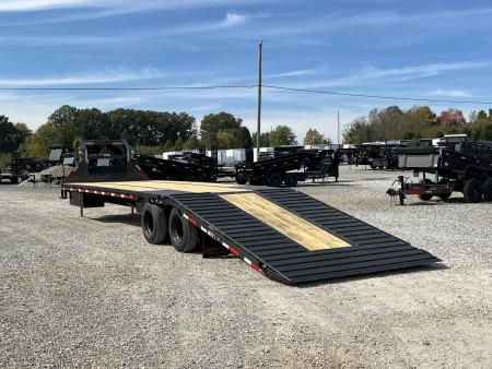 New 2027 MAXXD Hydraulic Dovetail Gooseneck Trailer | 34' x 102' 30K GVWR