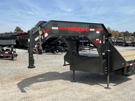 New 2027 MAXXD Hydraulic Dovetail Gooseneck Trailer | 34' x 102' 30K GVWR