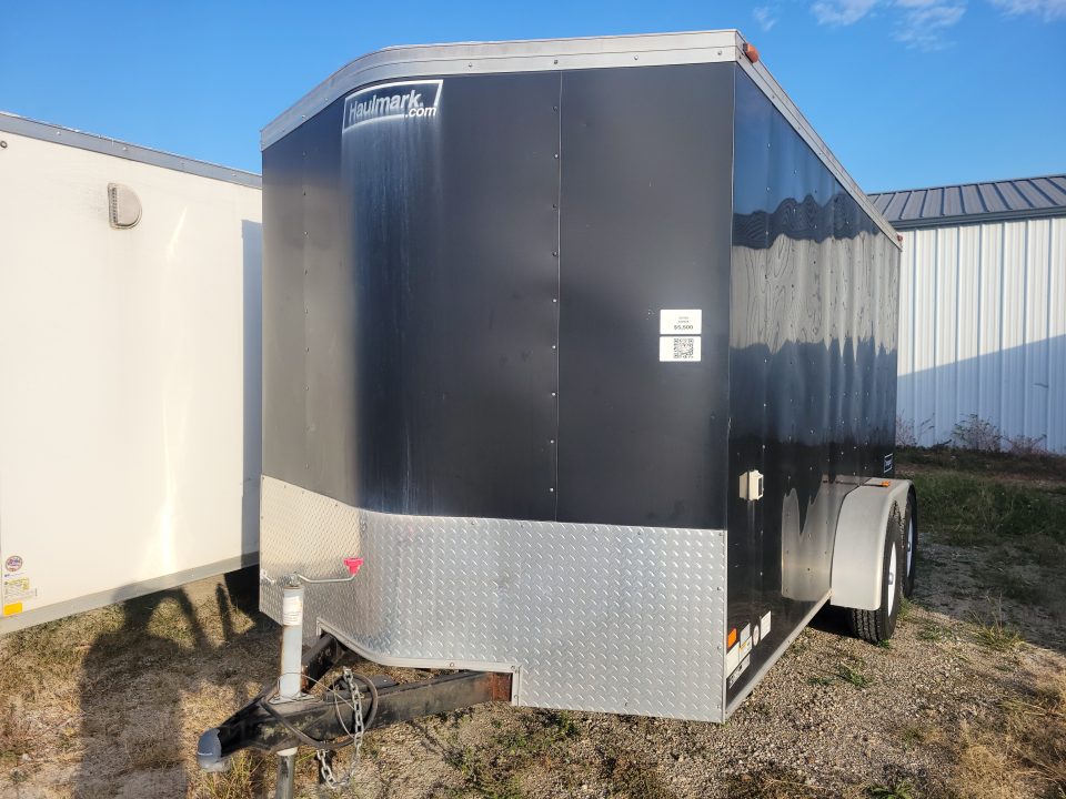 Used 2010 Haulmark 7x14 Cargo / Enclosed Trailer