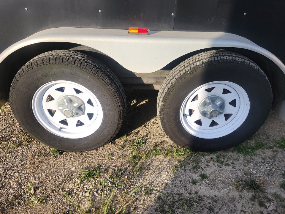 Used 2010 Haulmark 7x14 Cargo / Enclosed Trailer