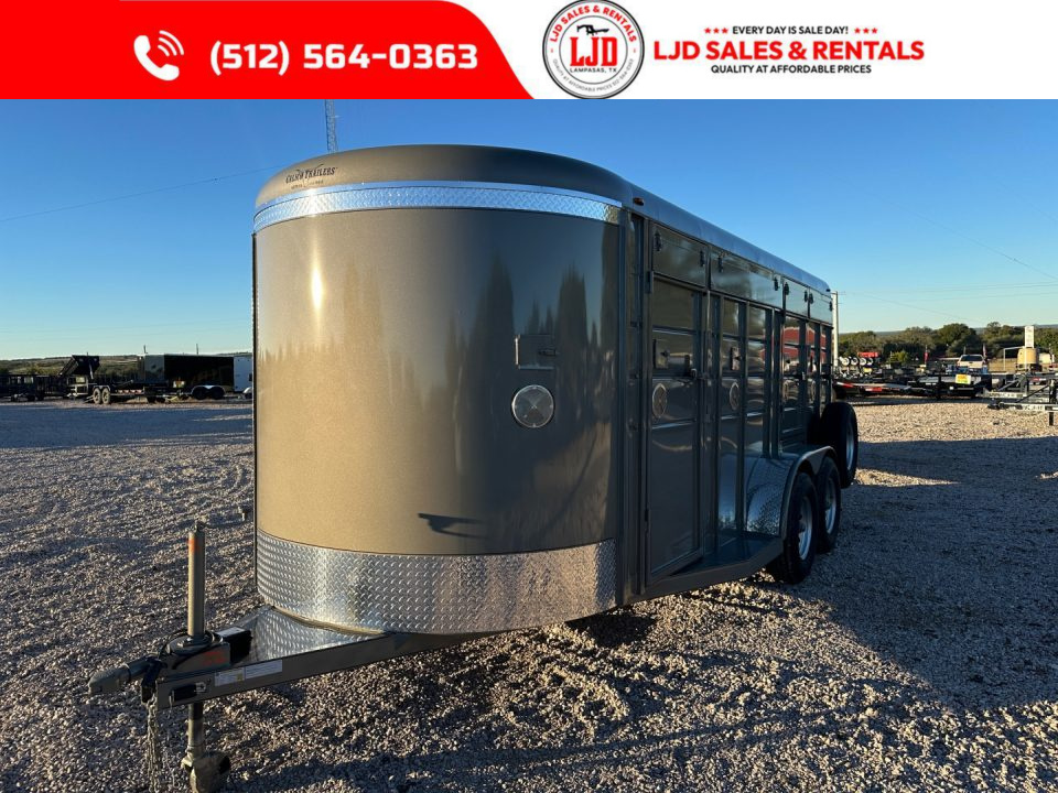 New 2027 Calico - 18' X 6'8 X 7' - Exotic Game Trailer - Stock Trailer