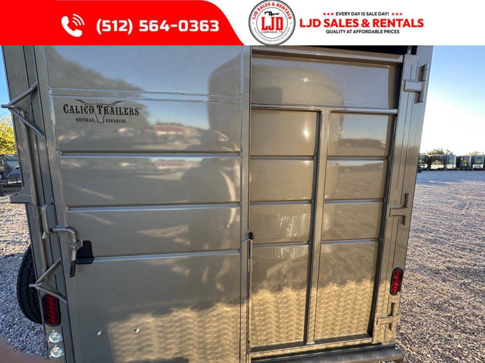 New 2027 Calico - 18' X 6'8 X 7' - Exotic Game Trailer - Stock Trailer