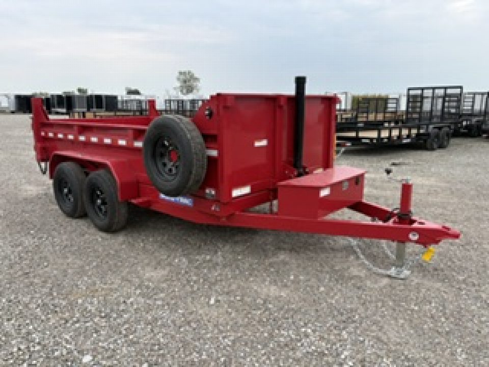 New 2027 Sure-Trac 72 x12 10K Telescopic Dump Trailer