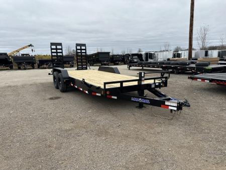 New 2027 Load Trail 83x20 Skidsteer 14k w/HD Ramps Equipment Trailer