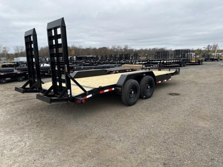 New 2027 Load Trail 83x20 Skidsteer 14k w/HD Ramps Equipment Trailer
