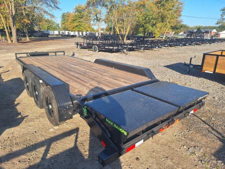 New 2026 Load Trail 83x22 Triple Axle Equipment Trailer W/Max Ramps