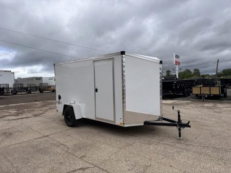 New 2027 Stealth Trailers Mustang 6x12 Ramp Door V-Nose 3k w/Composite Exterior Skin & Translucent Roof Cargo / Enclosed Trailer