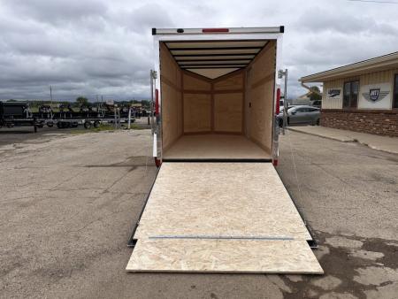 New 2027 Stealth Trailers Mustang 6x12 Ramp Door V-Nose 3k w/Composite Exterior Skin & Translucent Roof Cargo / Enclosed Trailer