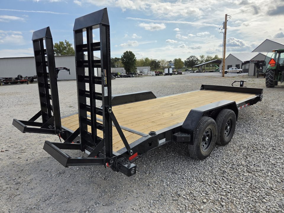 New 2027 Load Trail 83X20 TANDEM 14K EQUIPMENT HAULER W/WIDE STANDUPS & TOOL TRAY
