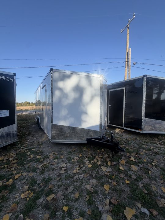 New Stealth 8.5 x 20 Enclosed Car Hauler with Ramp 7K GVW with 7ft interior