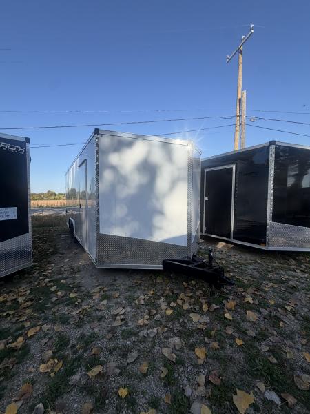New Stealth 8.5 x 20 Enclosed Car Hauler with Ramp 7K GVW with 7ft interior