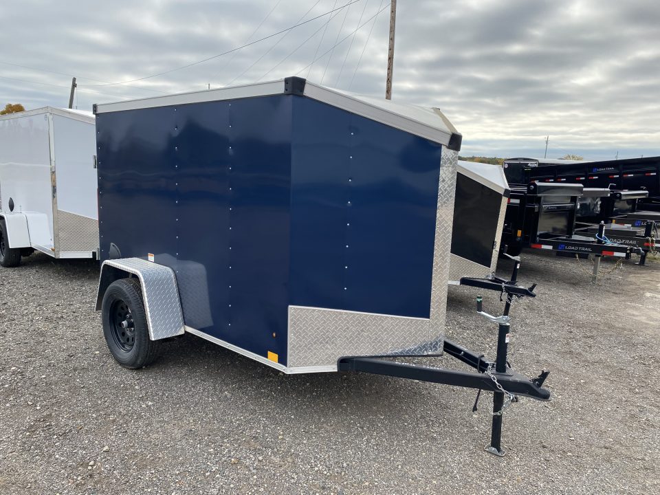 New 2026 Stealth Trailers 5x8 Mustang 3k w/Ramp Door Cargo / Enclosed Trailer
