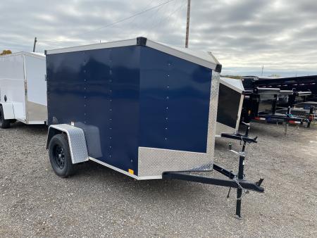 New 2026 Stealth Trailers 5x8 Mustang 3k w/Ramp Door Cargo / Enclosed Trailer