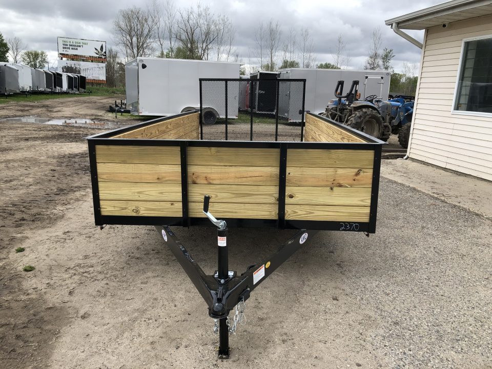 New 2027 AMO 14' 2 BRAKE WOODSIDE Landscape Trailer