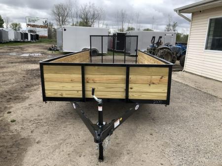 New 2027 AMO 14' 2 BRAKE WOODSIDE Landscape Trailer