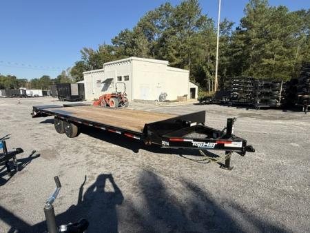New 2027 Top Hat 102x24 14k Deckover Trailer