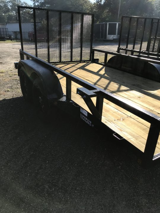 New 2027 Superior Trailers 76x12 Elite TA Utility Trailer