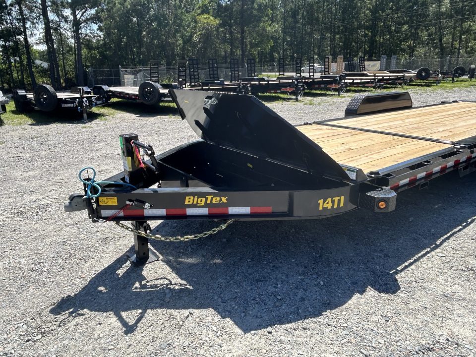 New * ALL NEW MODEL *2027 Big Tex 14TI Tilt Trailer 7X22 I-Beam Tilt Equipment Trailer