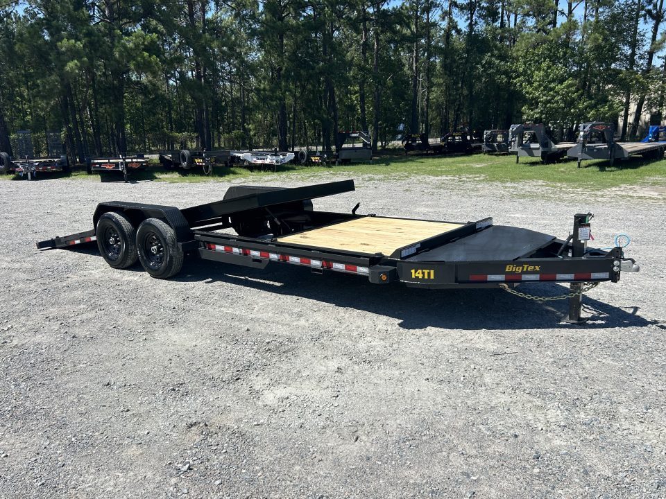 New * ALL NEW MODEL *2027 Big Tex 14TI Tilt Trailer 7X22 I-Beam Tilt Equipment Trailer