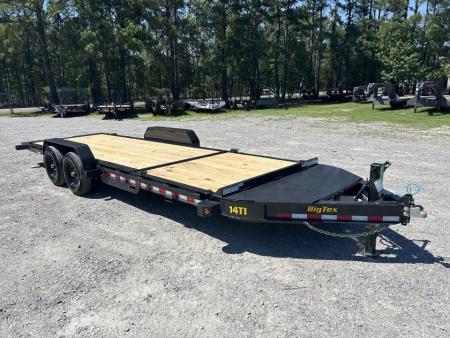New * ALL NEW MODEL *2027 Big Tex 14TI Tilt Trailer 7X22 I-Beam Tilt Equipment Trailer