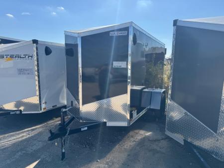 New 2027 US Cargo 5x10 V-Nose Barn Door 3k w/6ft 6in Interior Height Cargo / Enclosed Trailer