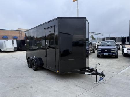 New 2027 Sawyer Trailers 716 XTALL blackout Cargo / Enclosed Trailer