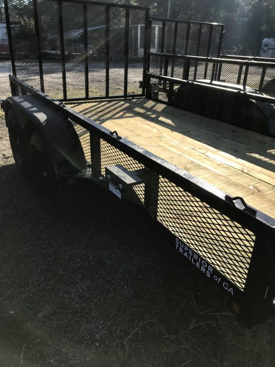 New 2027 Superior Trailers 76x12 Elite TA Utility Trailer