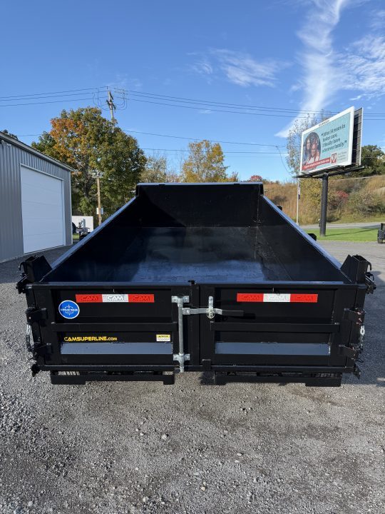 New 2027 Cam Superline 6X12 SD Single Ram Dump Trailer 11K
