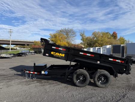 New 2027 Cam Superline 6X12 SD Single Ram Dump Trailer 11K