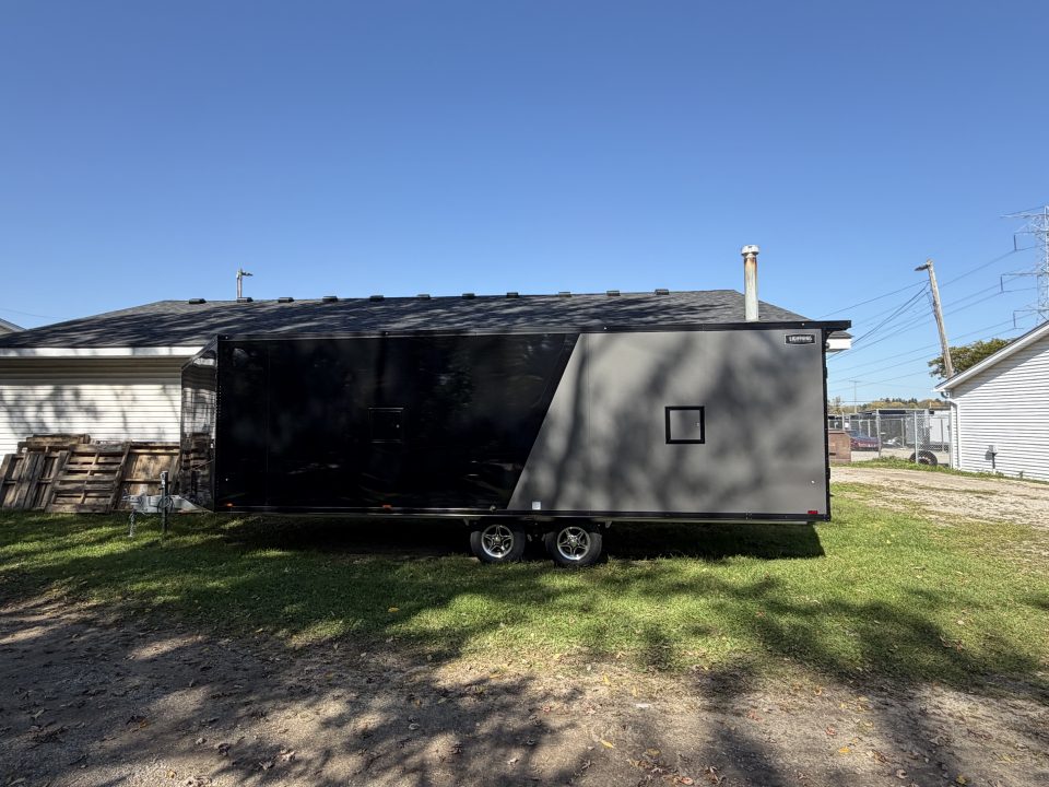 New 2027 Lightning 8.5 x 22 Enclosed All Aluminum Deck Over Snowmobile Trailer - TRAILER IS ON ORDER NOT IN STOCK