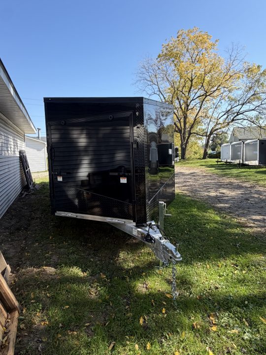 New 2027 Lightning 8.5 x 22 Enclosed All Aluminum Deck Over Snowmobile Trailer - TRAILER IS ON ORDER NOT IN STOCK