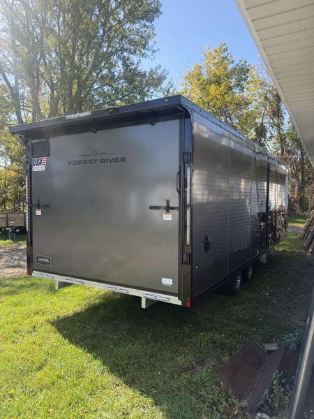 New 2027 Lightning 8.5 x 22 Enclosed All Aluminum Deck Over Snowmobile Trailer - TRAILER IS ON ORDER NOT IN STOCK
