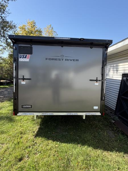 New 2027 Lightning 8.5 x 22 Enclosed All Aluminum Deck Over Snowmobile Trailer - TRAILER IS ON ORDER NOT IN STOCK
