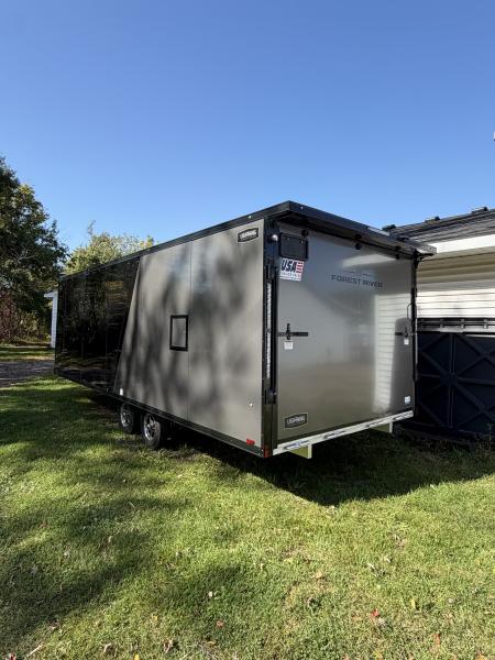 New 2027 Lightning 8.5 x 22 Enclosed All Aluminum Deck Over Snowmobile Trailer - TRAILER IS ON ORDER NOT IN STOCK