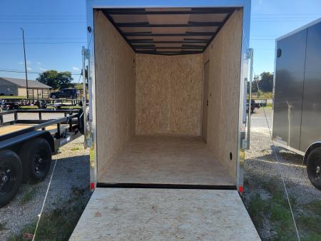 New 2027 Formula Trailers 6x12 Traverse Flat Top V-Nose 3k Cargo / Enclosed Trailer