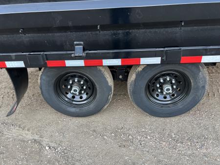 New 2027 PJ Trailers 16' D8 Gooseneck Deckover Dump Trailer
