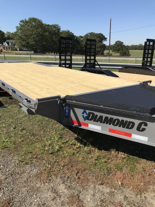 New 2027 Diamond C Trailers 102x24 DEC 208 Equipment Trailer