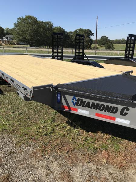 New 2027 Diamond C Trailers 102x24 DEC 208 Equipment Trailer