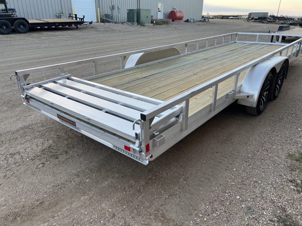 New 2027 H&H Trailers 24' Tandem Aluminum Utility Trailer