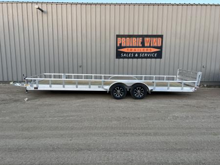 New 2027 H&H Trailers 24' Tandem Aluminum Utility Trailer