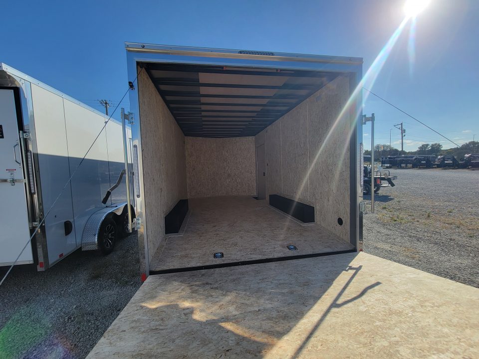 New 2027 Formula Trailers 8.5x16 Traverse Flat Top V-Nose Car Hauler Cargo / Enclosed Trailer