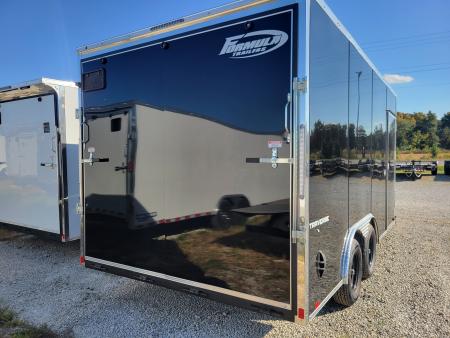 New 2027 Formula Trailers 8.5x16 Traverse Flat Top V-Nose Car Hauler Cargo / Enclosed Trailer