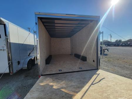 New 2027 Formula Trailers 8.5x16 Traverse Flat Top V-Nose Car Hauler Cargo / Enclosed Trailer