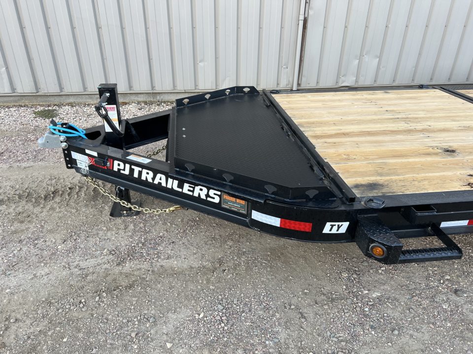 New 2027 PJ Trailers 22' TY I-Beam Tiltbed Equipment Tilt Trailer