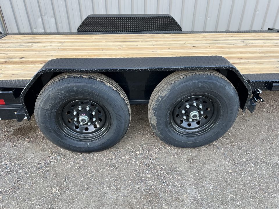 New 2027 PJ Trailers 22' TY I-Beam Tiltbed Equipment Tilt Trailer