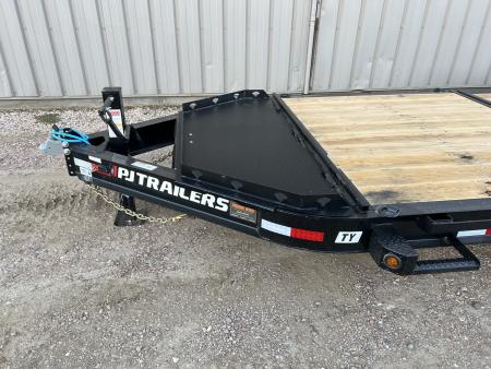 New 2027 PJ Trailers 22' TY I-Beam Tiltbed Equipment Tilt Trailer