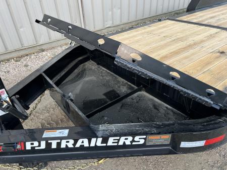 New 2027 PJ Trailers 22' TY I-Beam Tiltbed Equipment Tilt Trailer