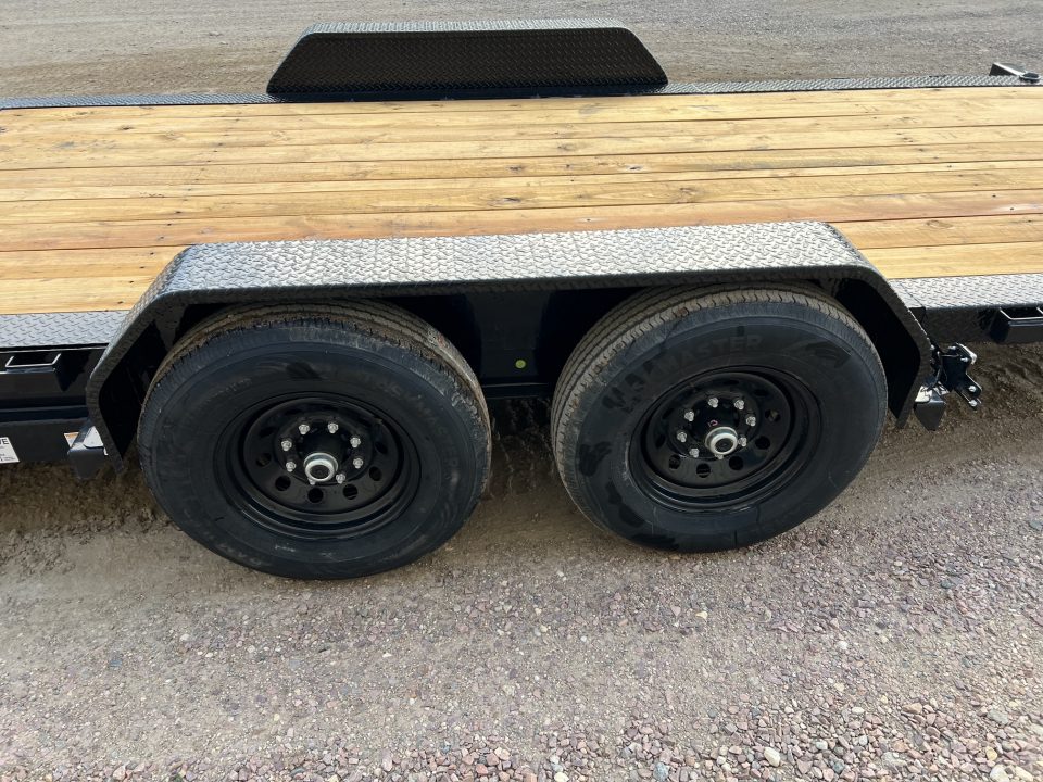 New 2027 PJ Trailers 24' TY I-Beam Tiltbed Equipment Tilt Trailer